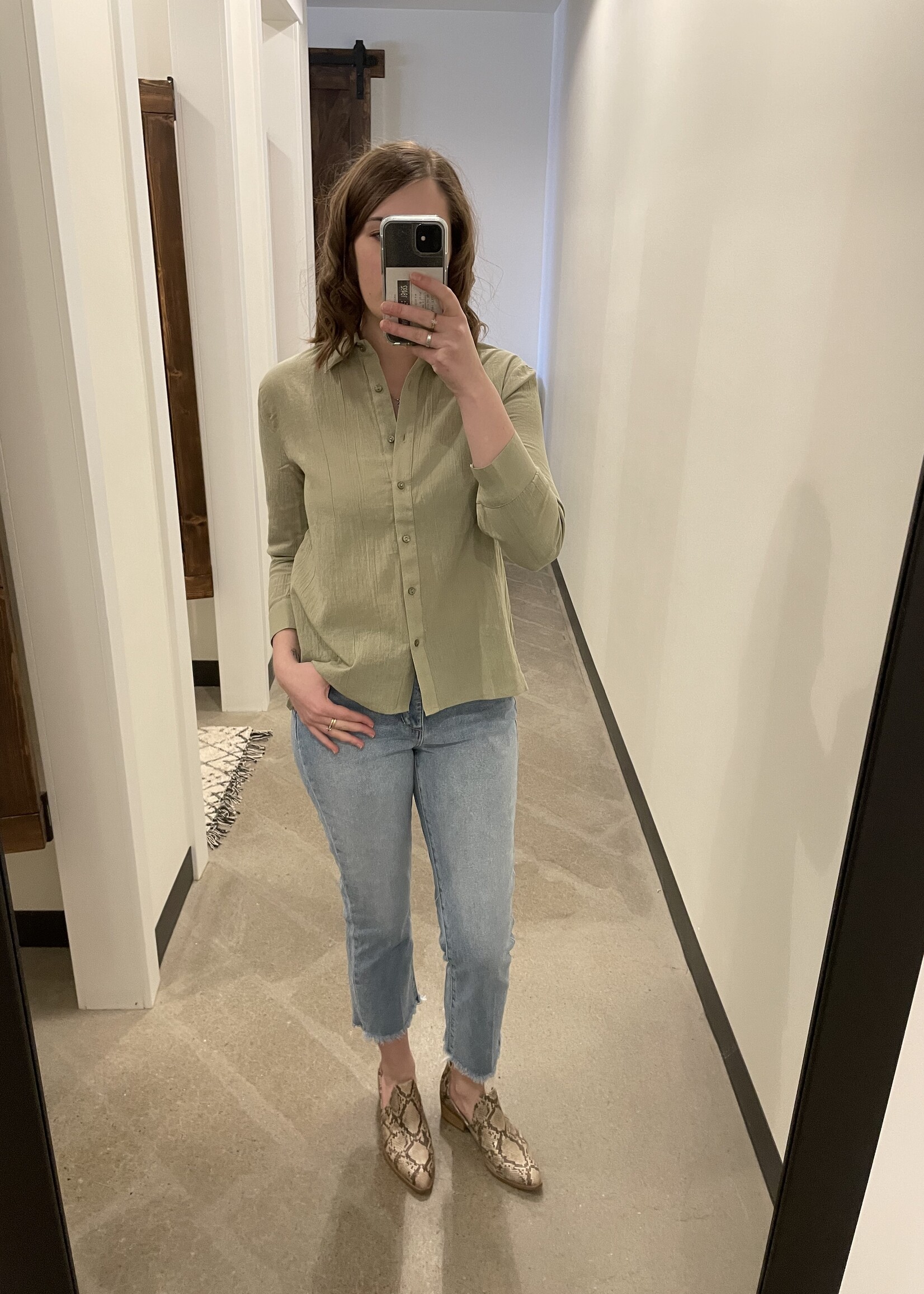 Sadie & Sage Slowburn Washed Shirt