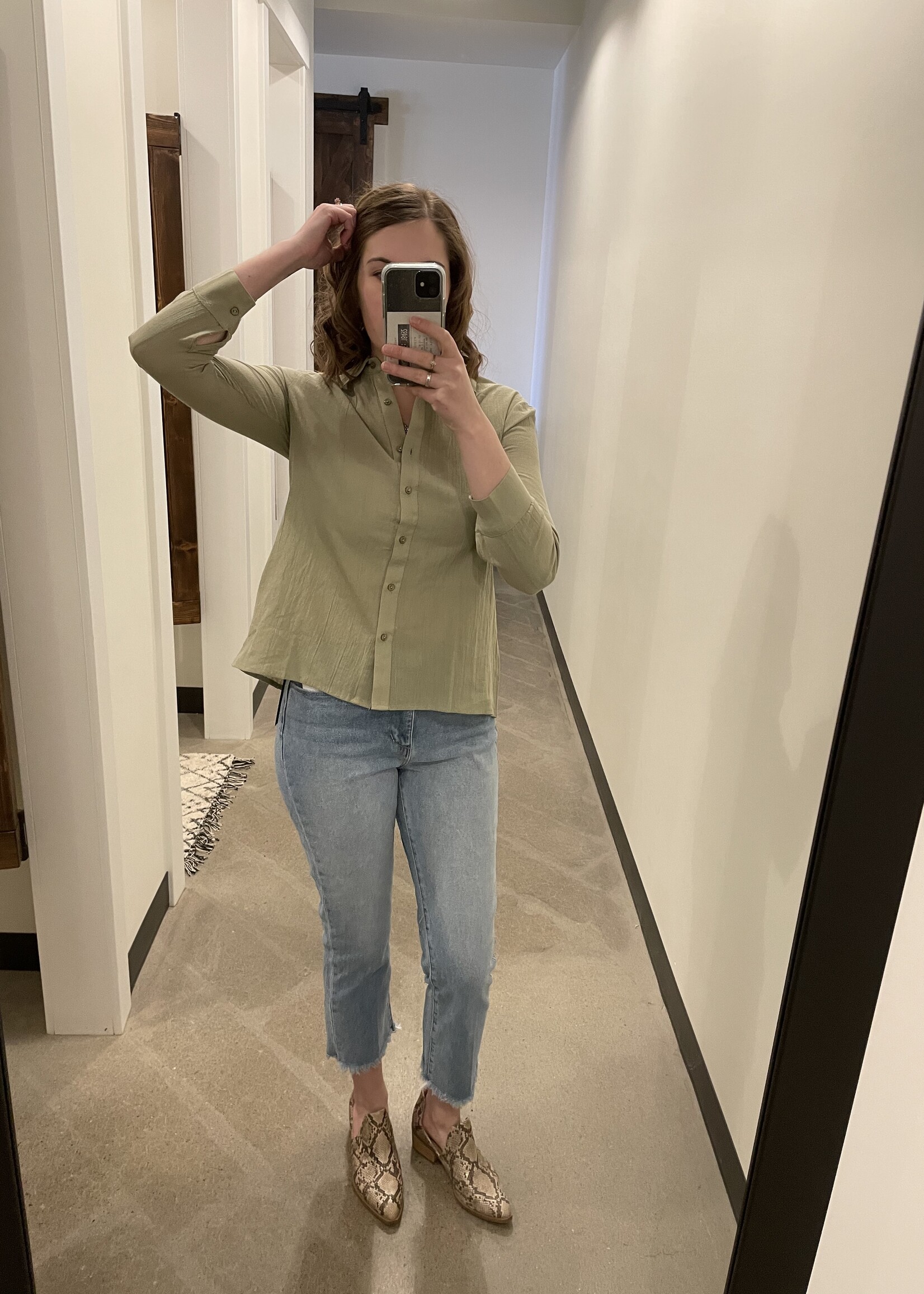 Sadie & Sage Slowburn Washed Shirt