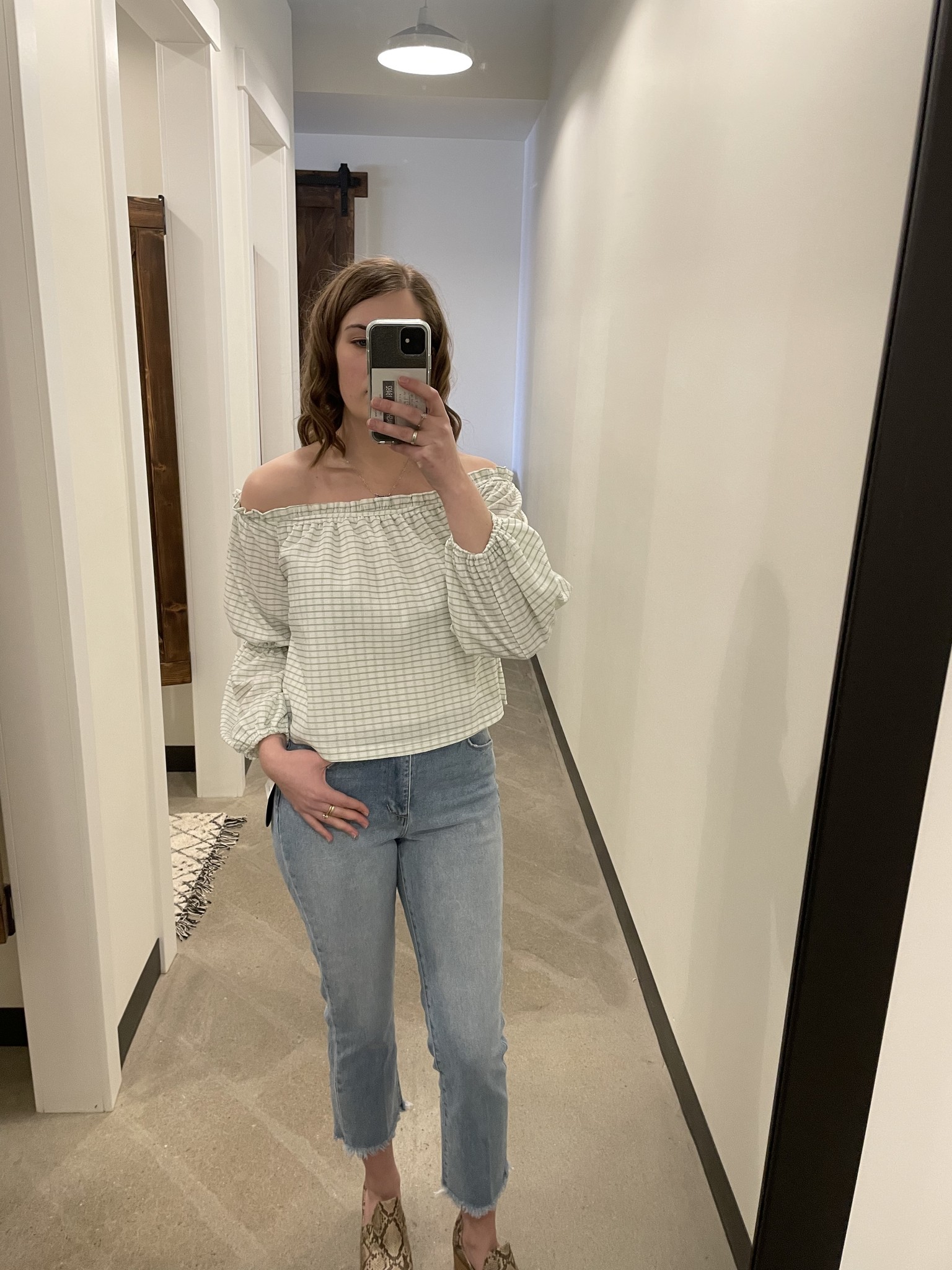 Sadie & Sage Betty Balloon Sleeve Top
