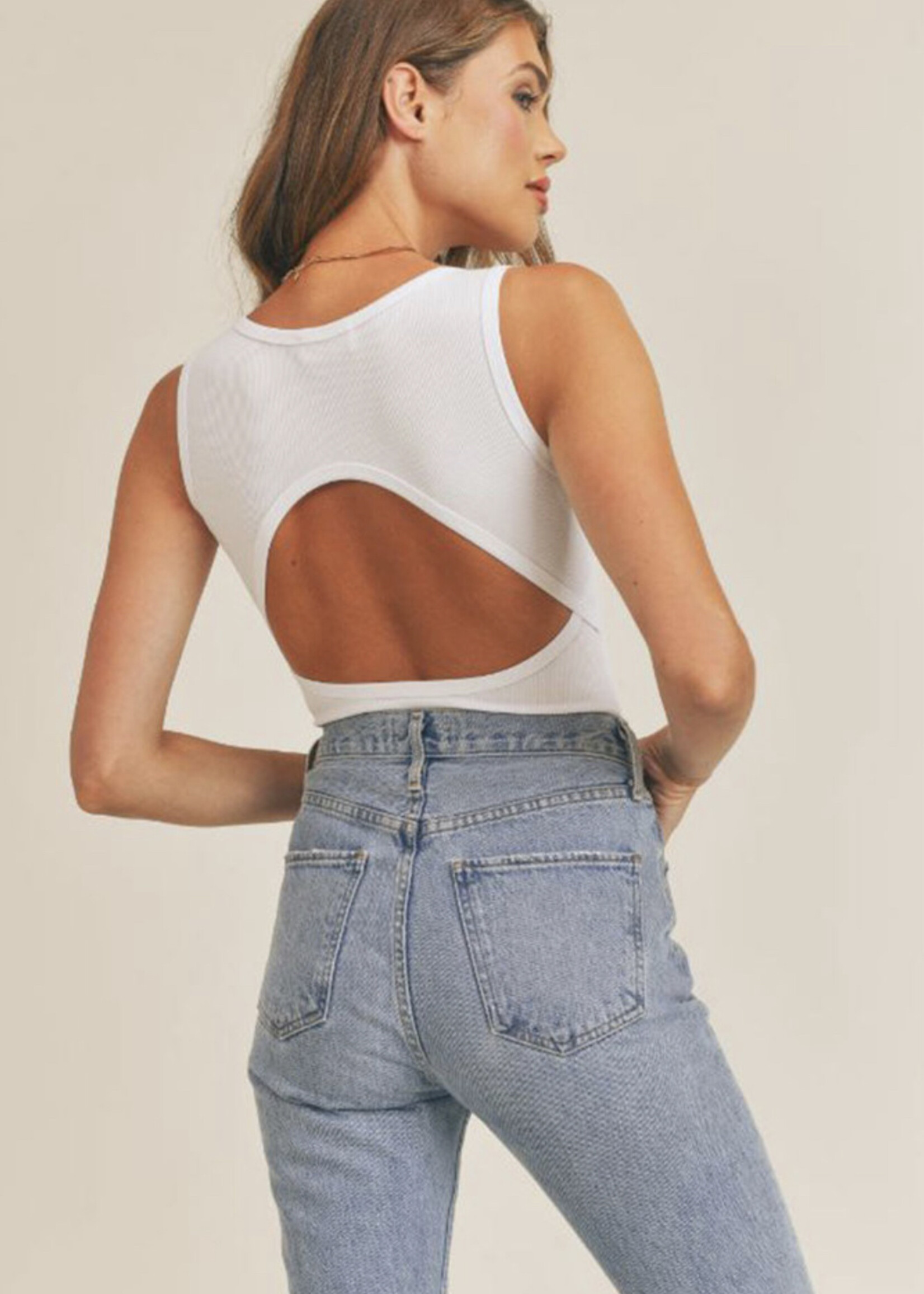 Z Supply In The Glade Open Back Bodysuit