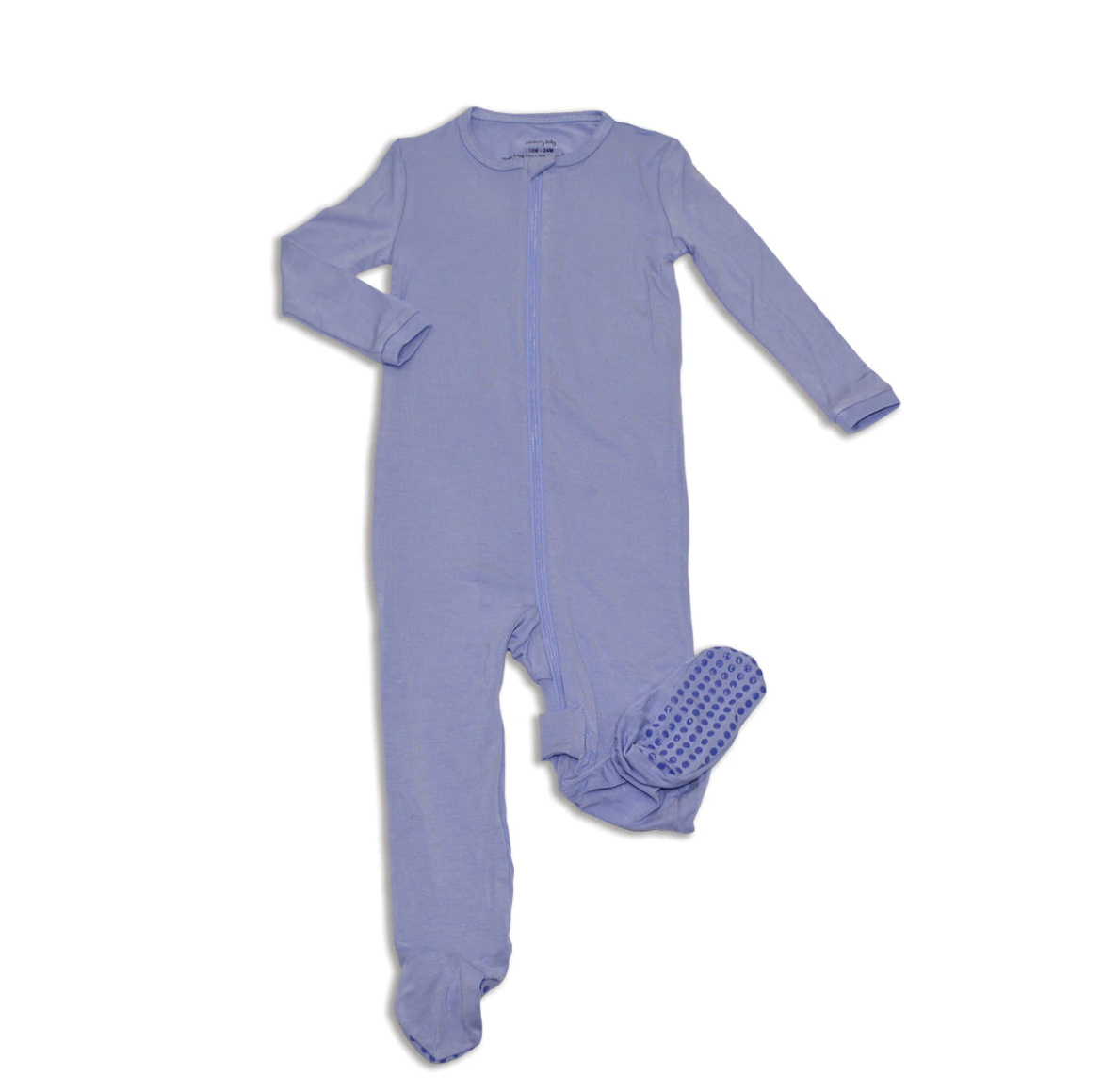 Silkberry Baby Bamboo Footed Sleeper w/zipper (Easter Egg)