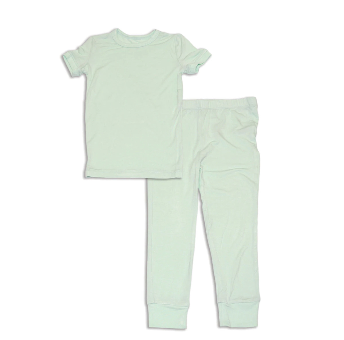 Silkberry Baby Bamboo Short Sleeve 2pc Pajama Set (Bay)