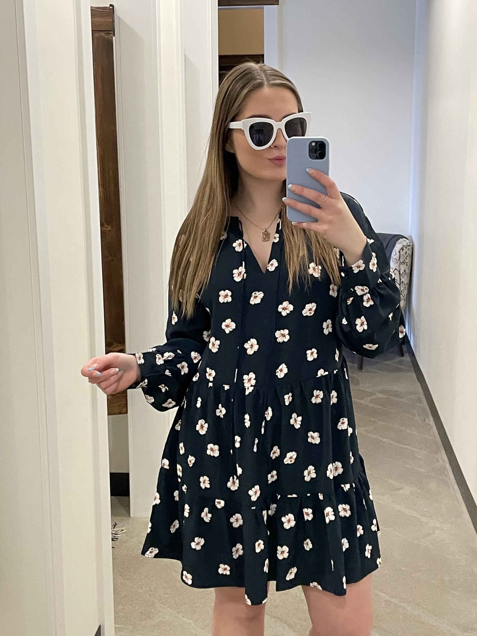 Glamorous Hibiscus Mini Dress