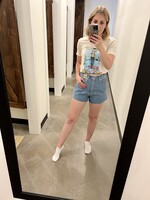 Levis High-waisted Mom Shorts