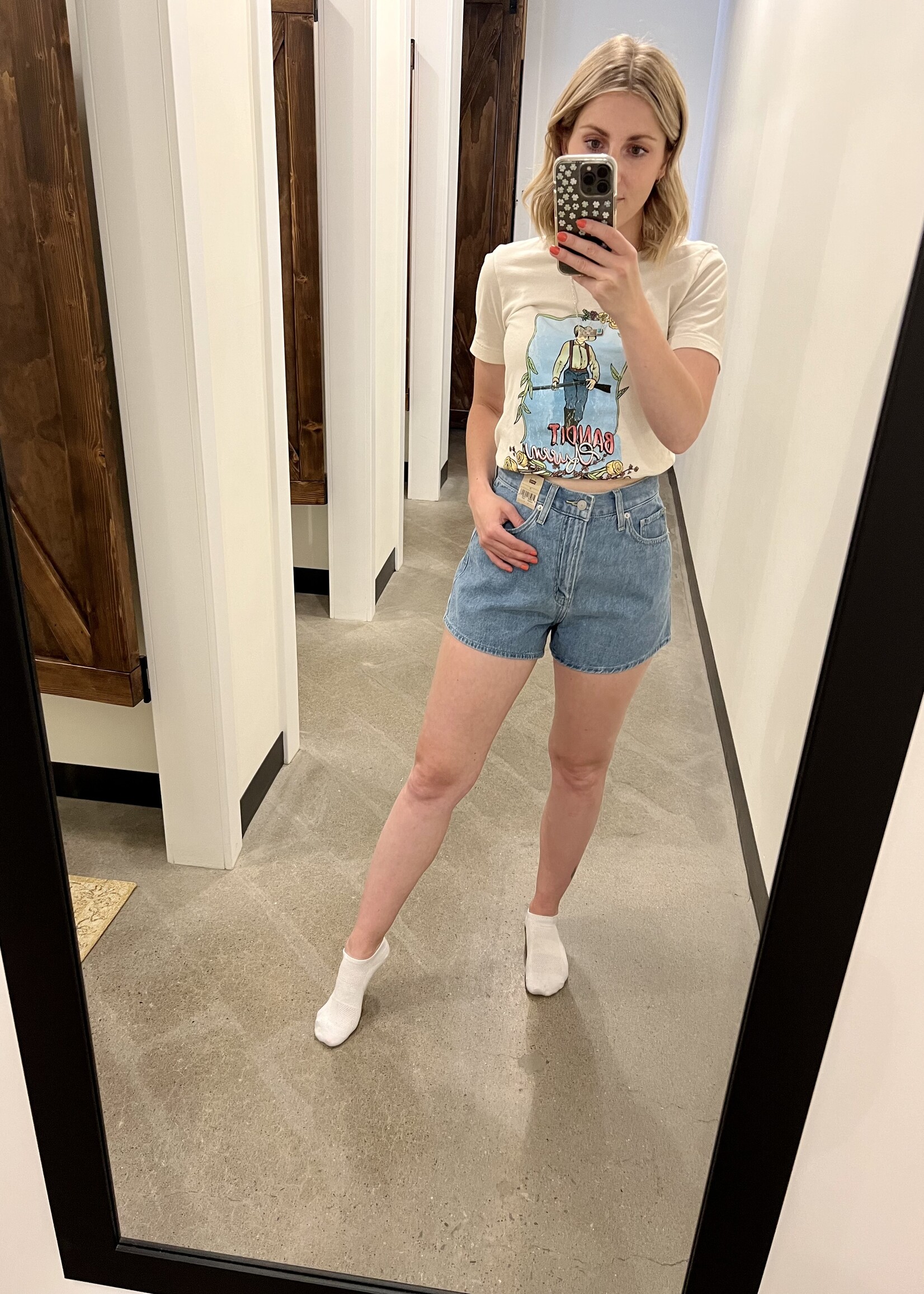 Levis High-waisted Mom Shorts