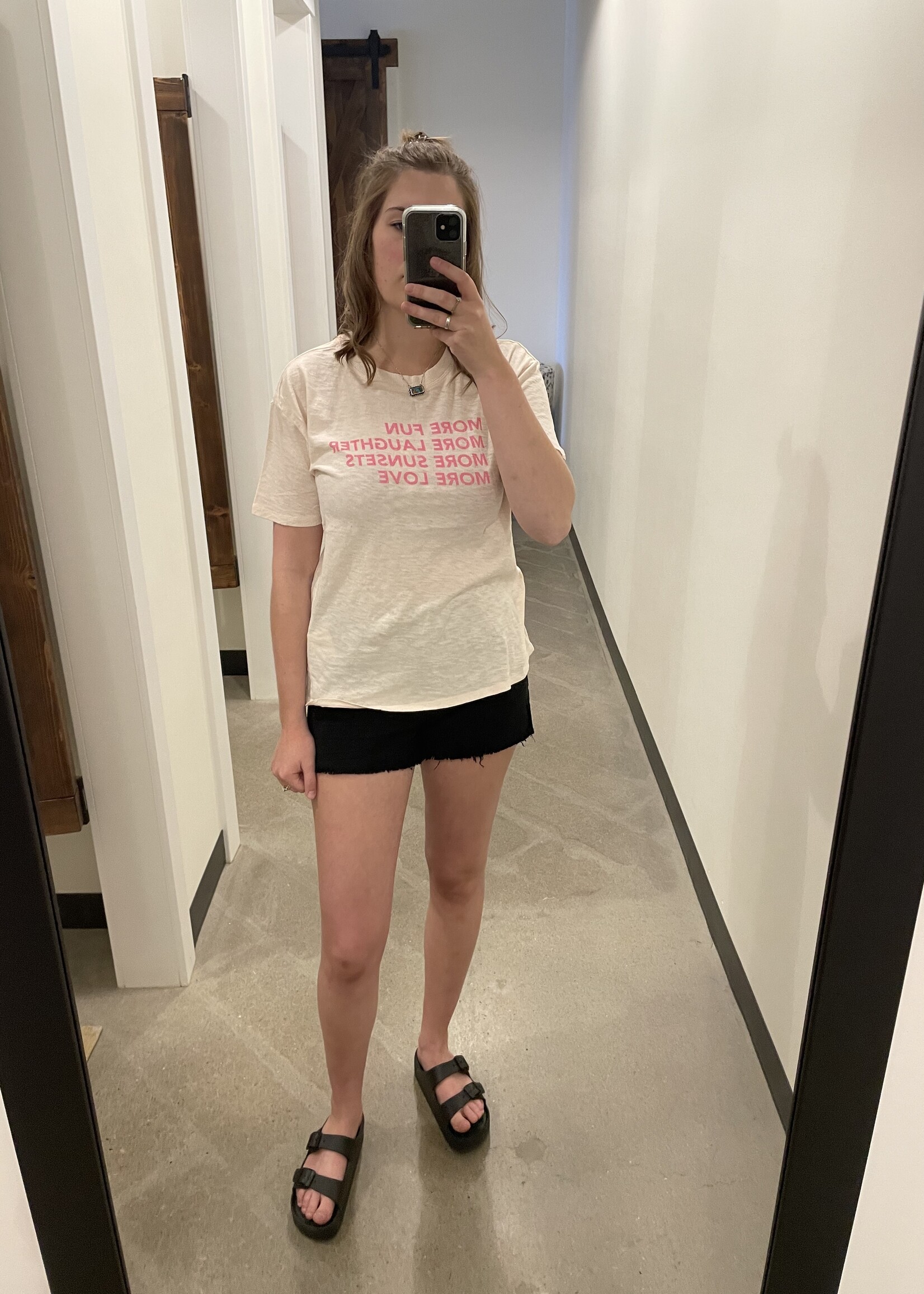 Z Supply Boyfriend More Fun Tee
