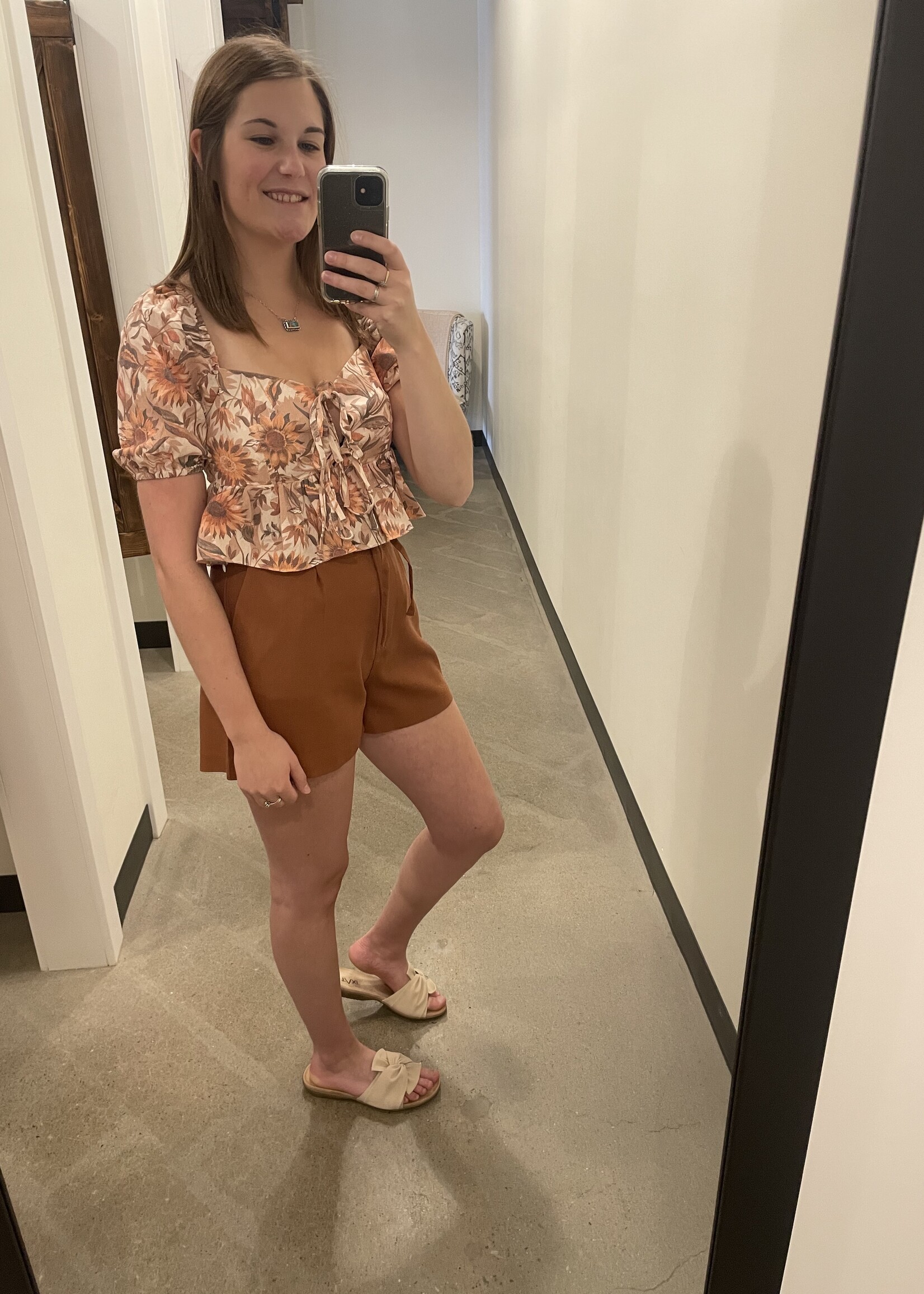 Glamorous Multi Sunflower Top