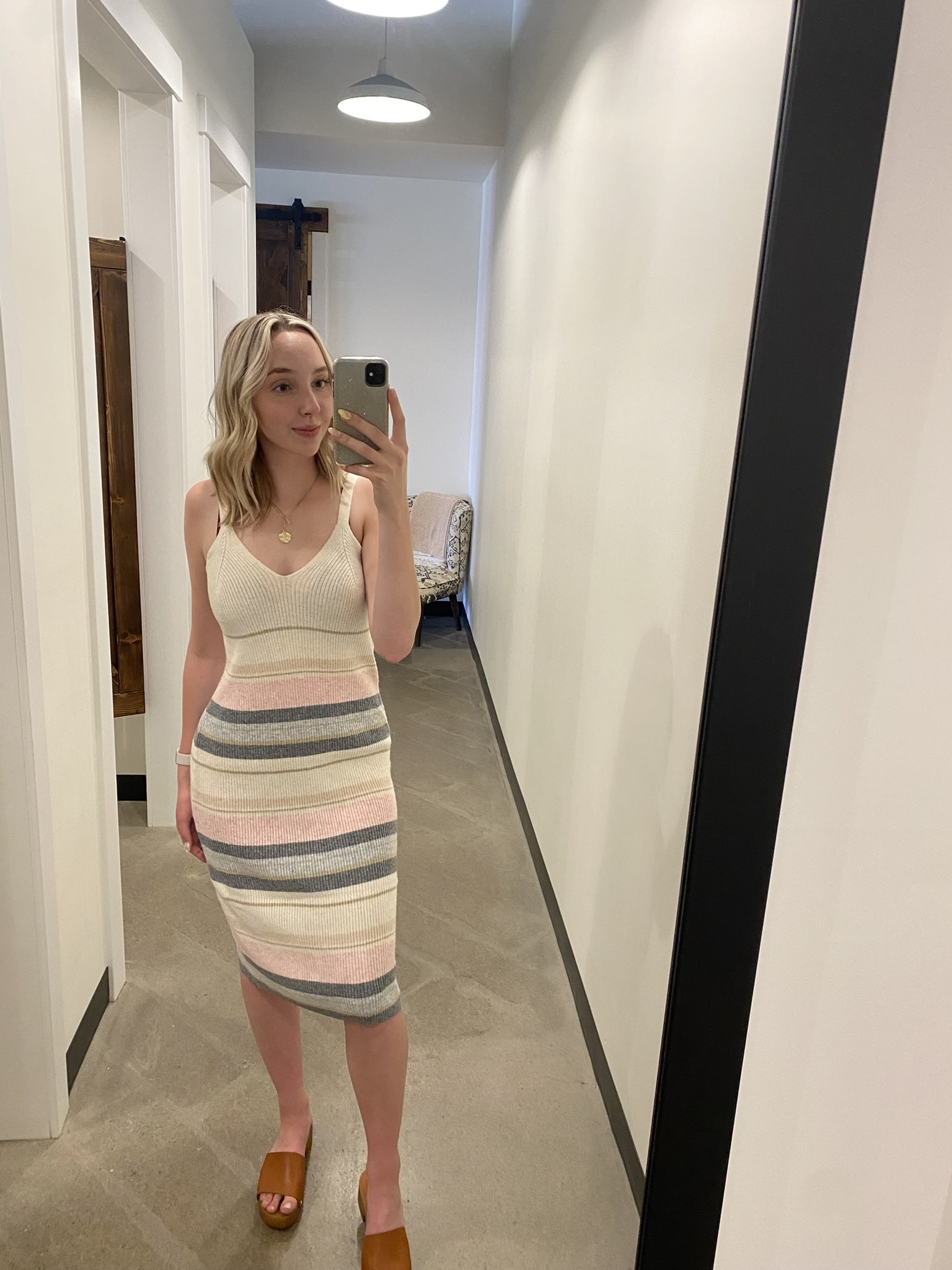 Z Supply Malibu Stripe Sweater Dress