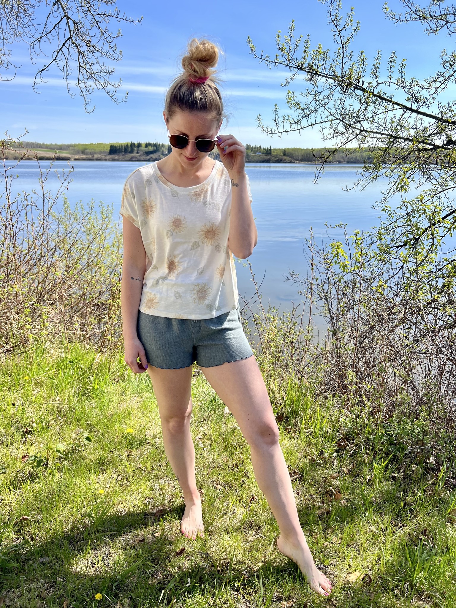 Z Supply Ivy Rib Short