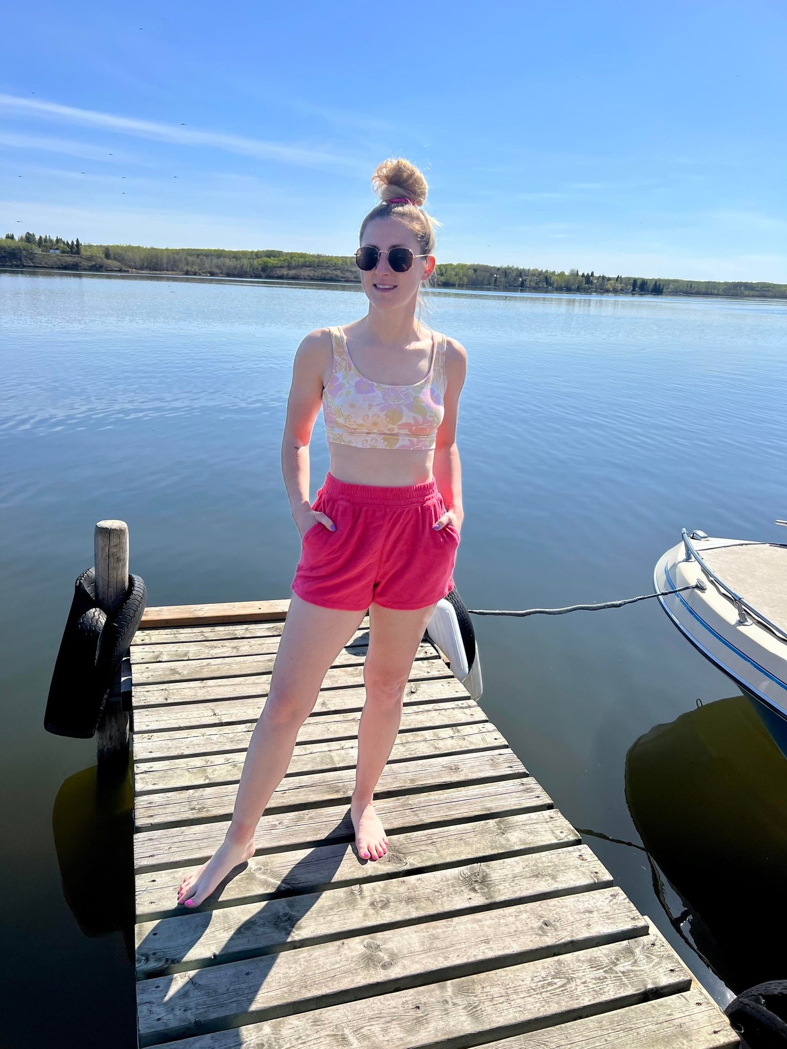 Z Supply Vacay Loop Terry Short