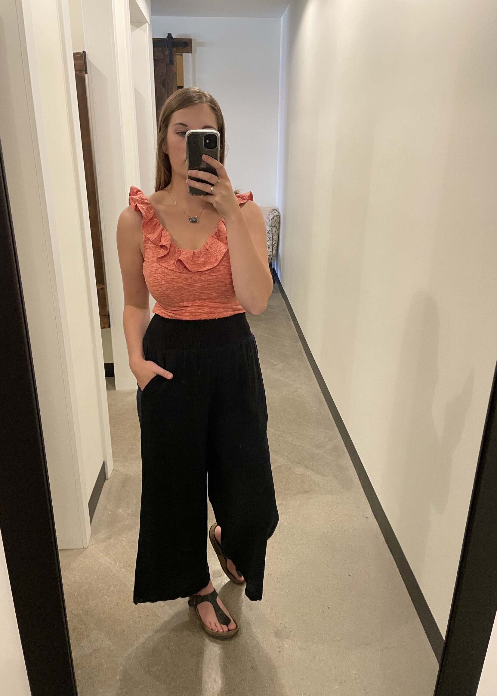 Sadie & Sage Live Your Dream Ruffle Bodysuit