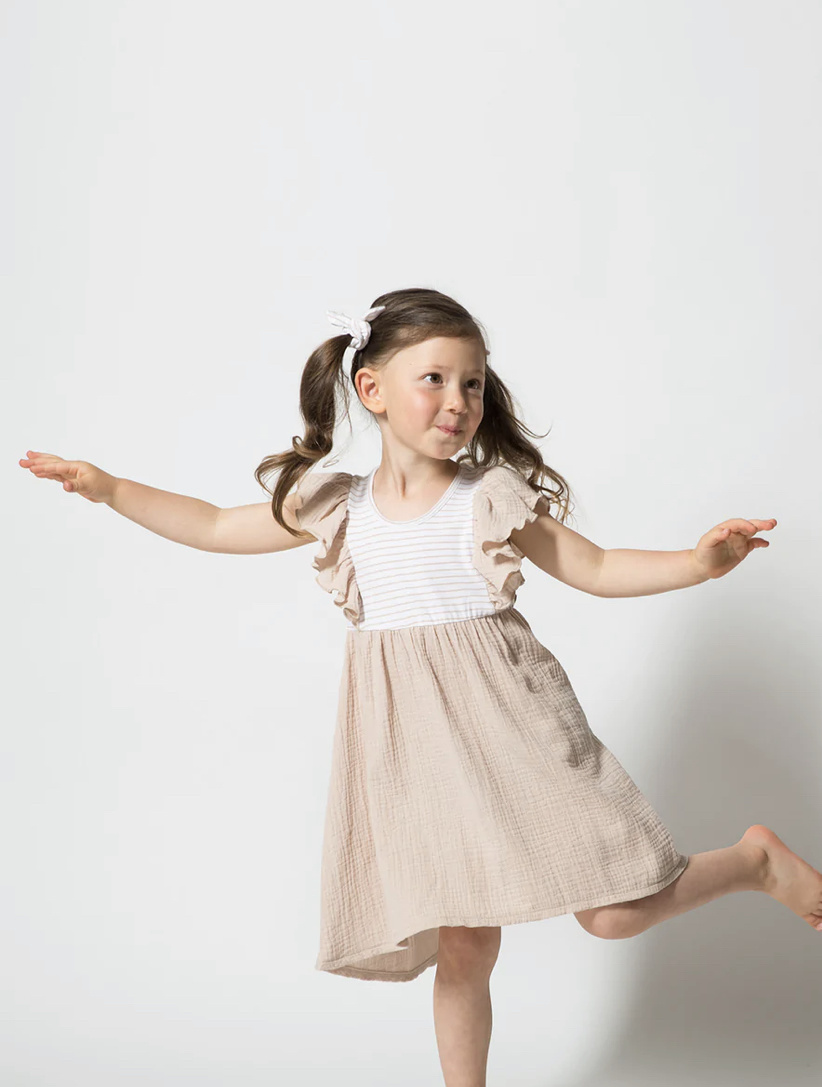 Greige The Mae Dress