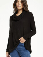 Z Supply Melysa Marled Cowl Neck Top