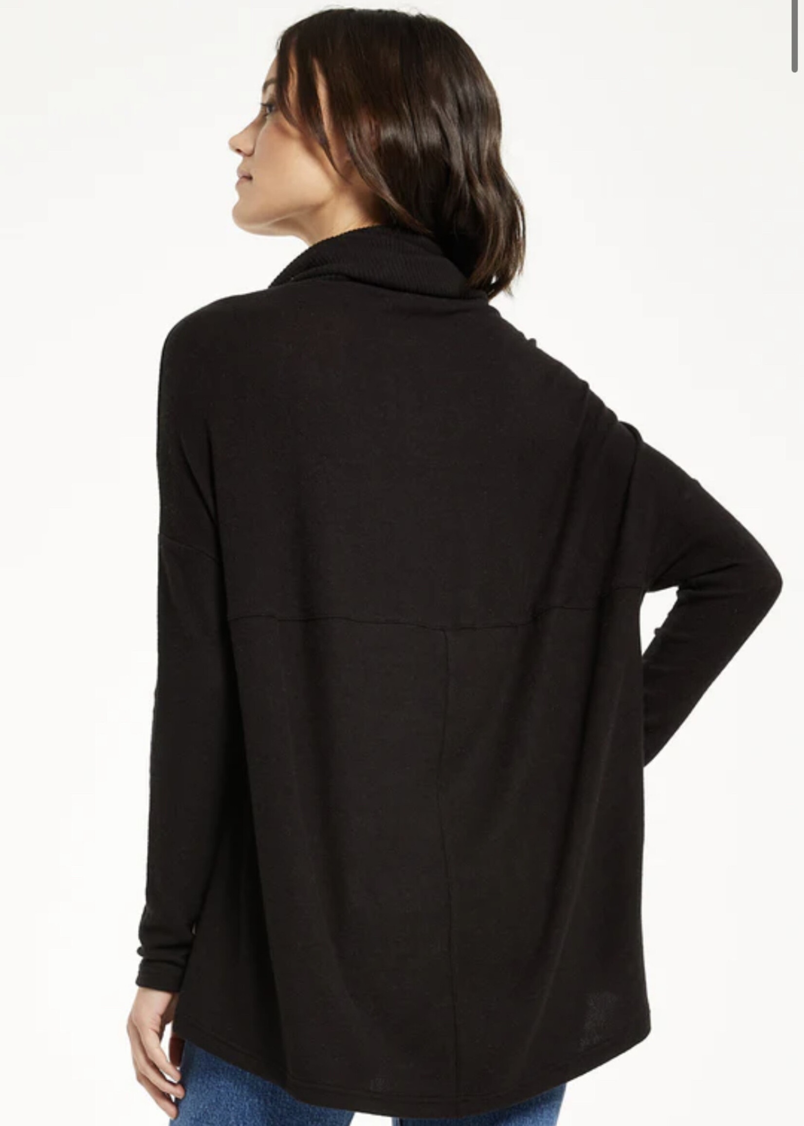 Z Supply Melysa Marled Cowl Neck Top