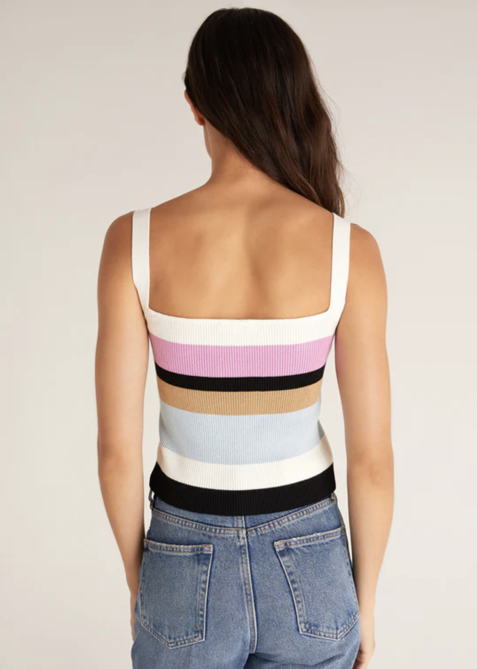 Z Supply Stella Stripe Sweater Tank