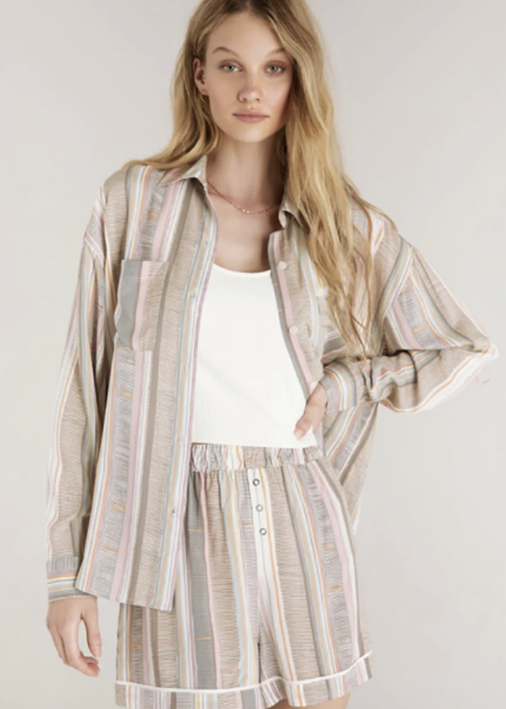 Z Supply Wanderer Stripe Shirt