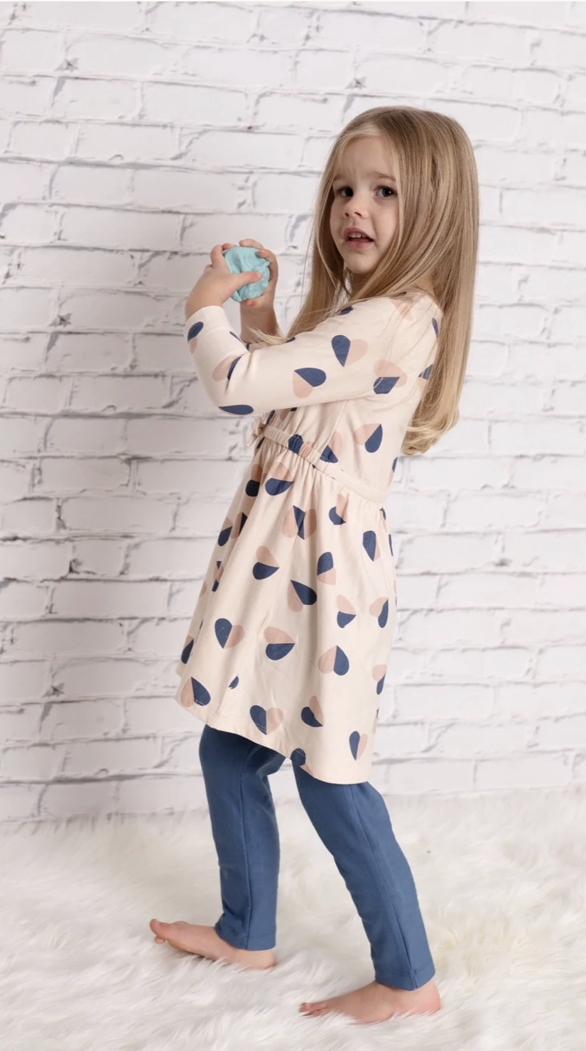 Silkberry Baby Bamboo Fleece LS Dress