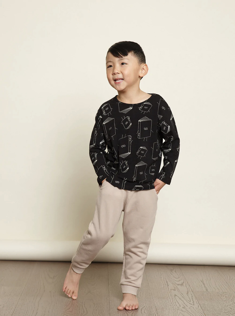 Greige Bamboo Fleece Sweatpant Greige Bamboo Fleece Sweatpant
