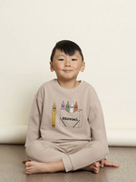 Greige Bamboo Fleece Sweatshirt
