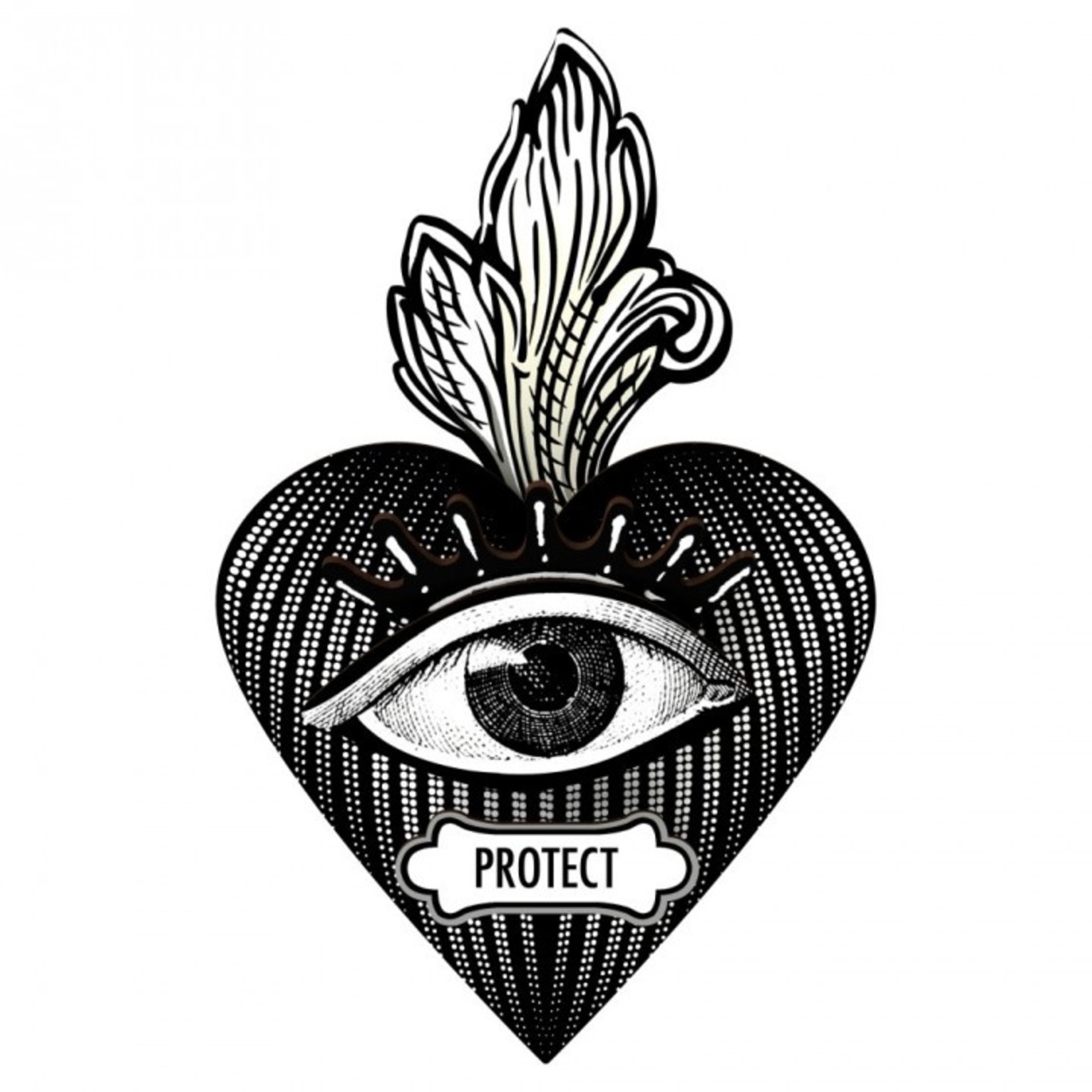 Decorative Heart, Protect