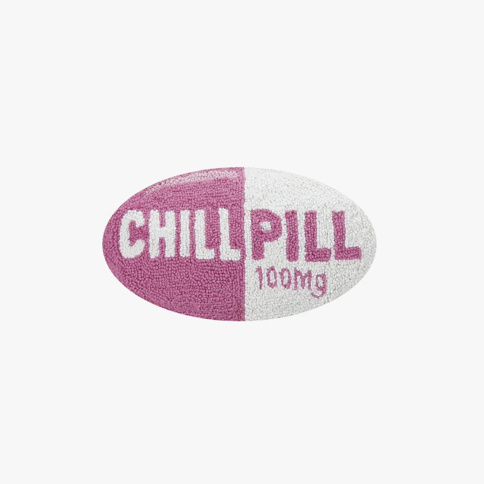 Chill Pill Pillow, Pink