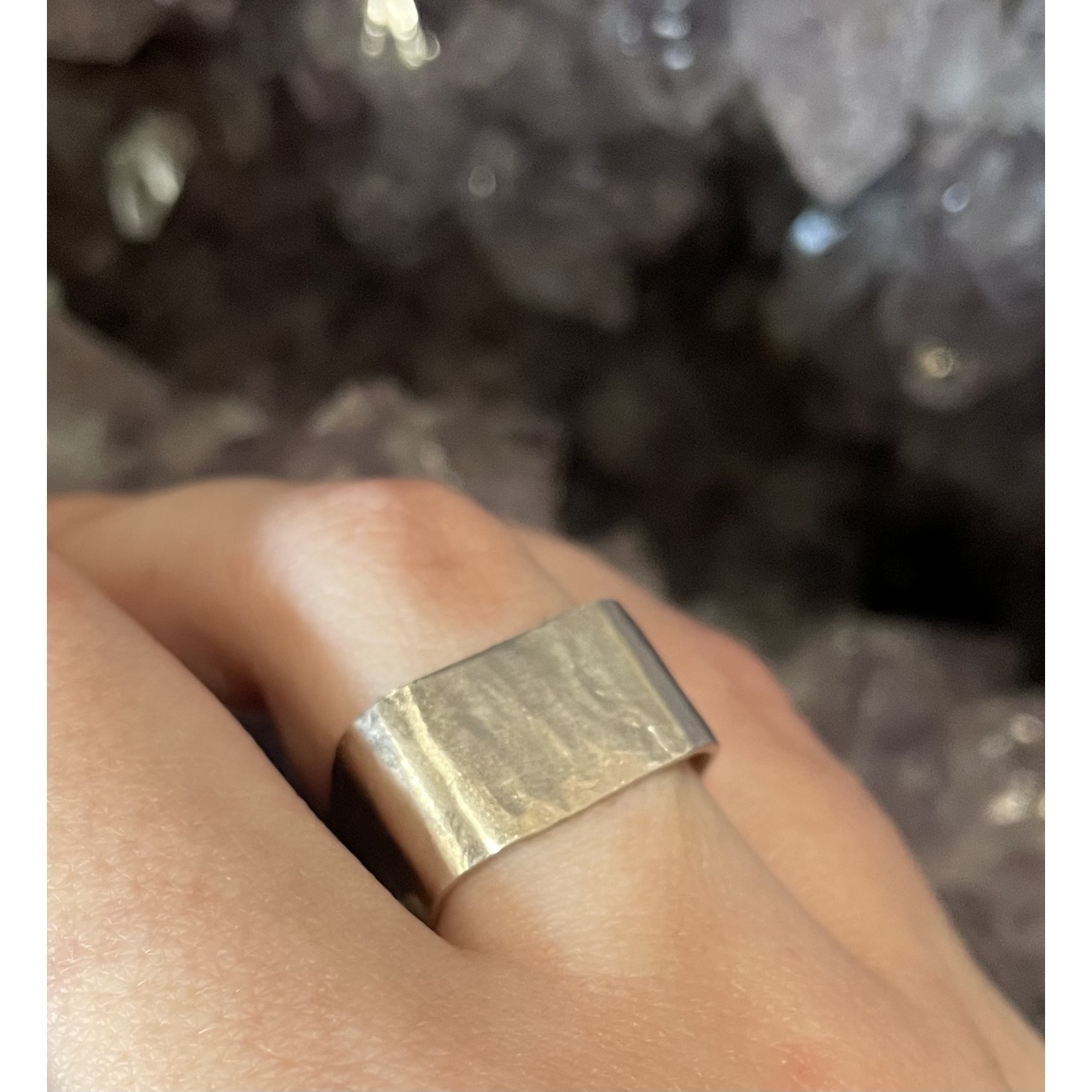 Copper Sisters Design Square Stacking Rings