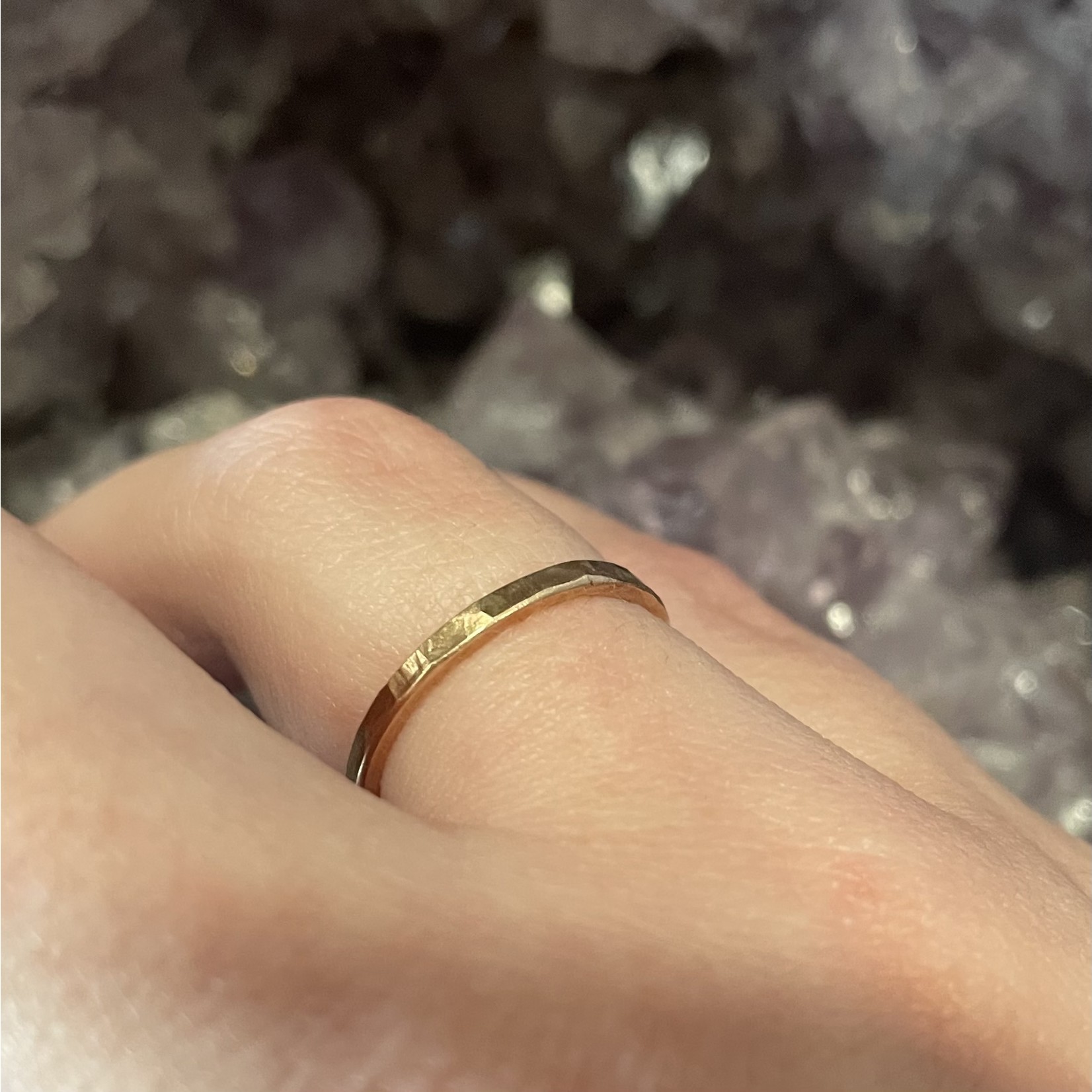 Copper Sisters Design Circle Stacking Rings