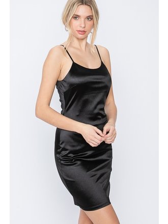The Sunday Dress Little Black Mini Dress Satin Evening Night Must Have The Sunday Dress Little Black Mini Dress Satin Evening Night Must Have