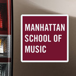 Square MSM Car Magnet