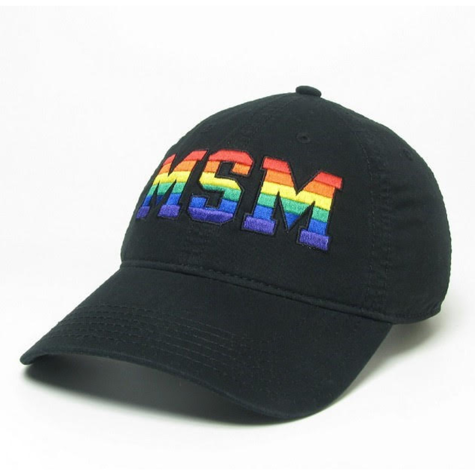 Black or White MSM Embroidered Pride Hat