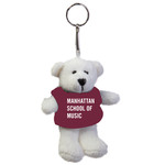 Stuffed Manny Mascot Keychain