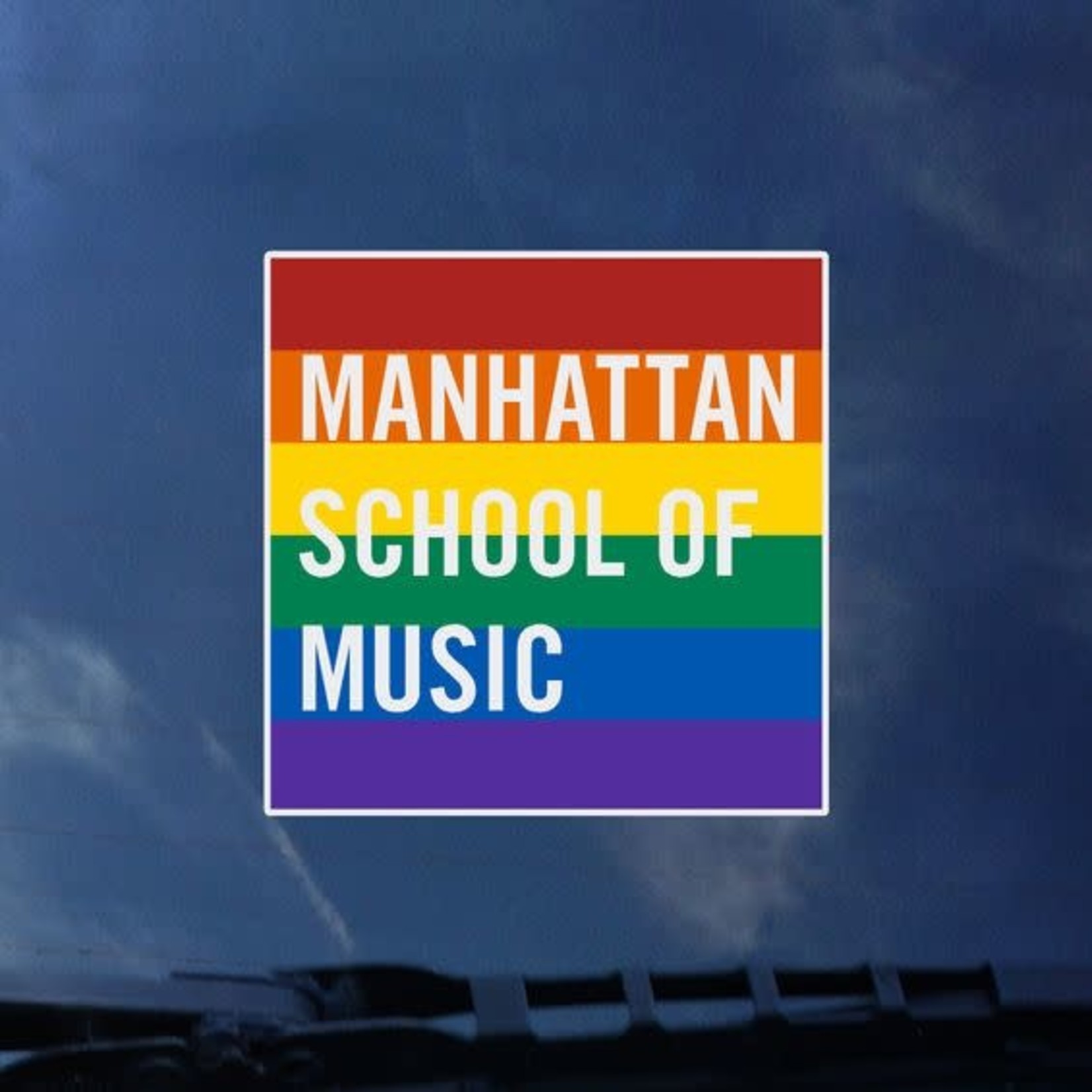 MSM Pride Square Decal