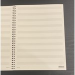 Manuscript Archives Notebook: 10stave/48 pages (9"x12"),  B10S-48