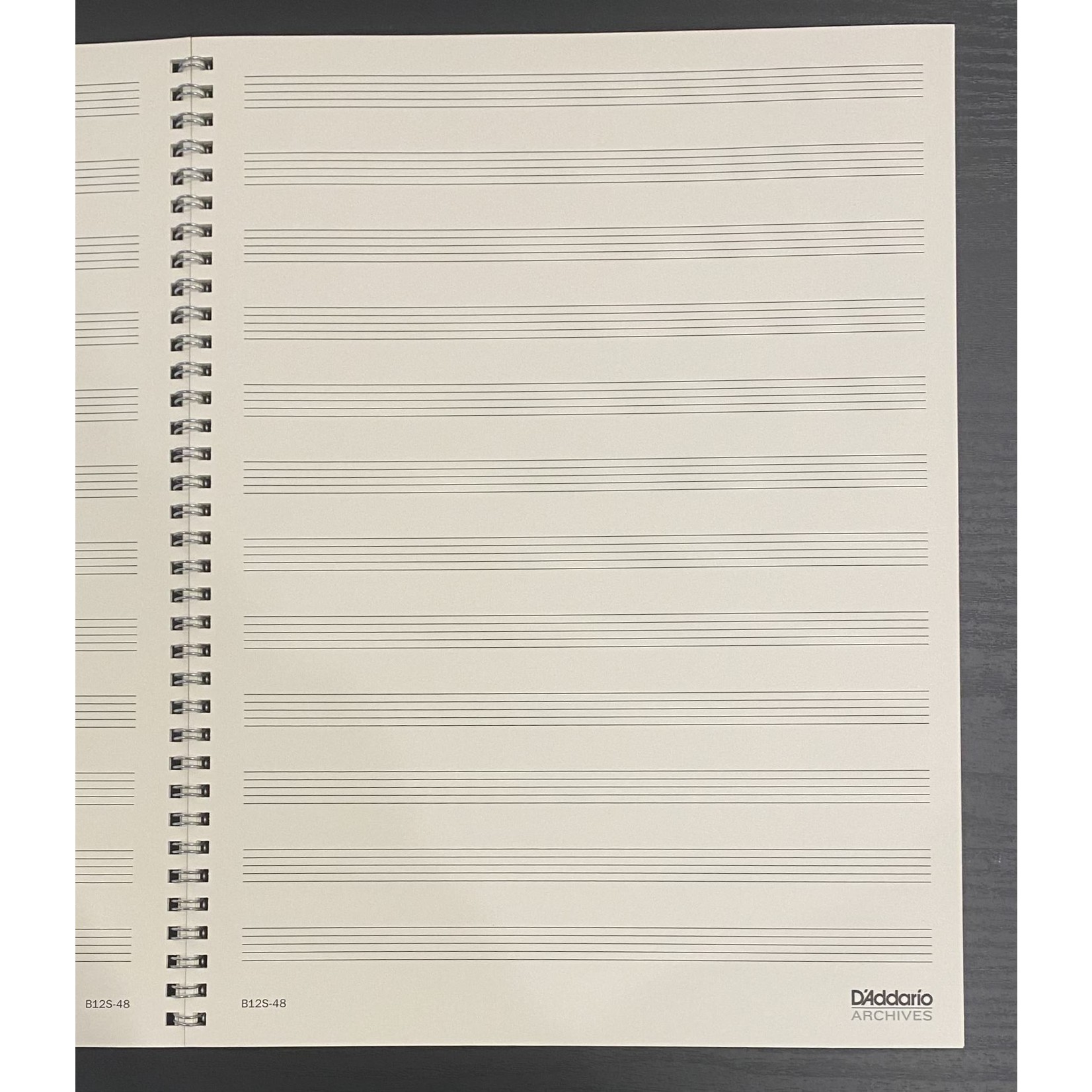 Manuscript: Archives, Spiral Notebook, 12st/48pg (9"x12")