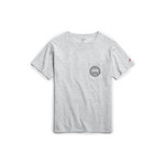 t-shirt: All American ash gray with seal on pocket FINAL SALE CLEARANCE