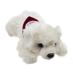 Stuffed Animal: Manny Mascot polar bear w/ BandanaManny Mascot Stuffed Animal with Bandana