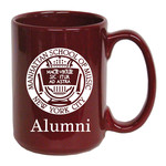 Maroon Alumni Mug with MSM Seal