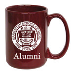 Mug: Alumni maroon w/ Seal