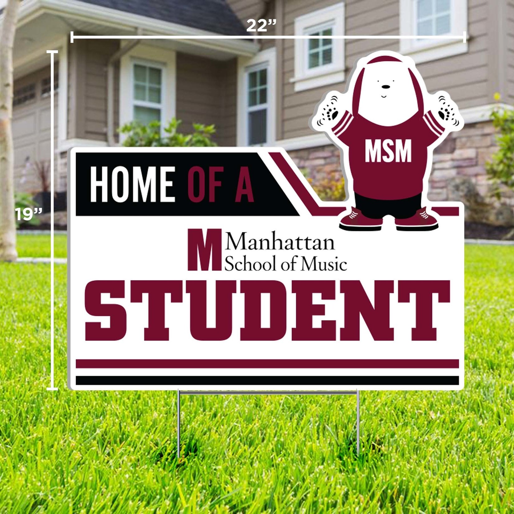 Lawn Signs for Accepted Students