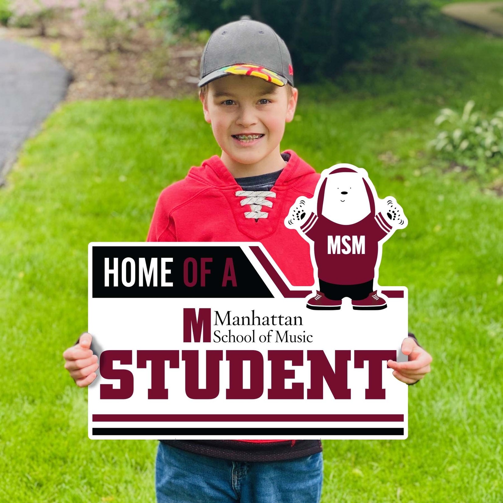 Lawn Sign for Accepted Student