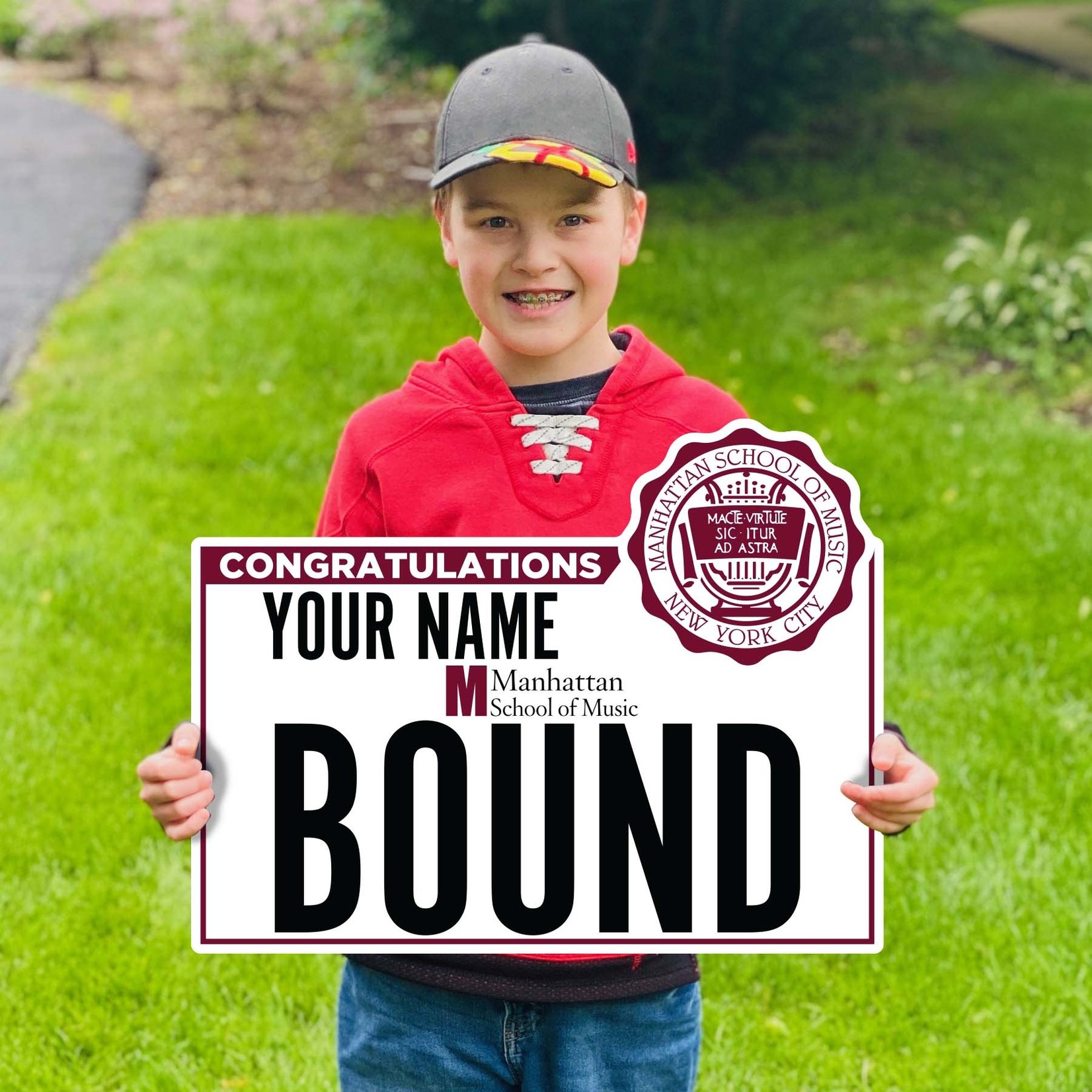 Lawn Signs for Accepted Students