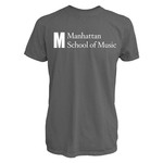 t-shirt: gray unisex tee vintage wash with stacked MSM logo