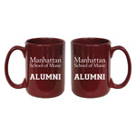 Mug Alumni Maroon with name