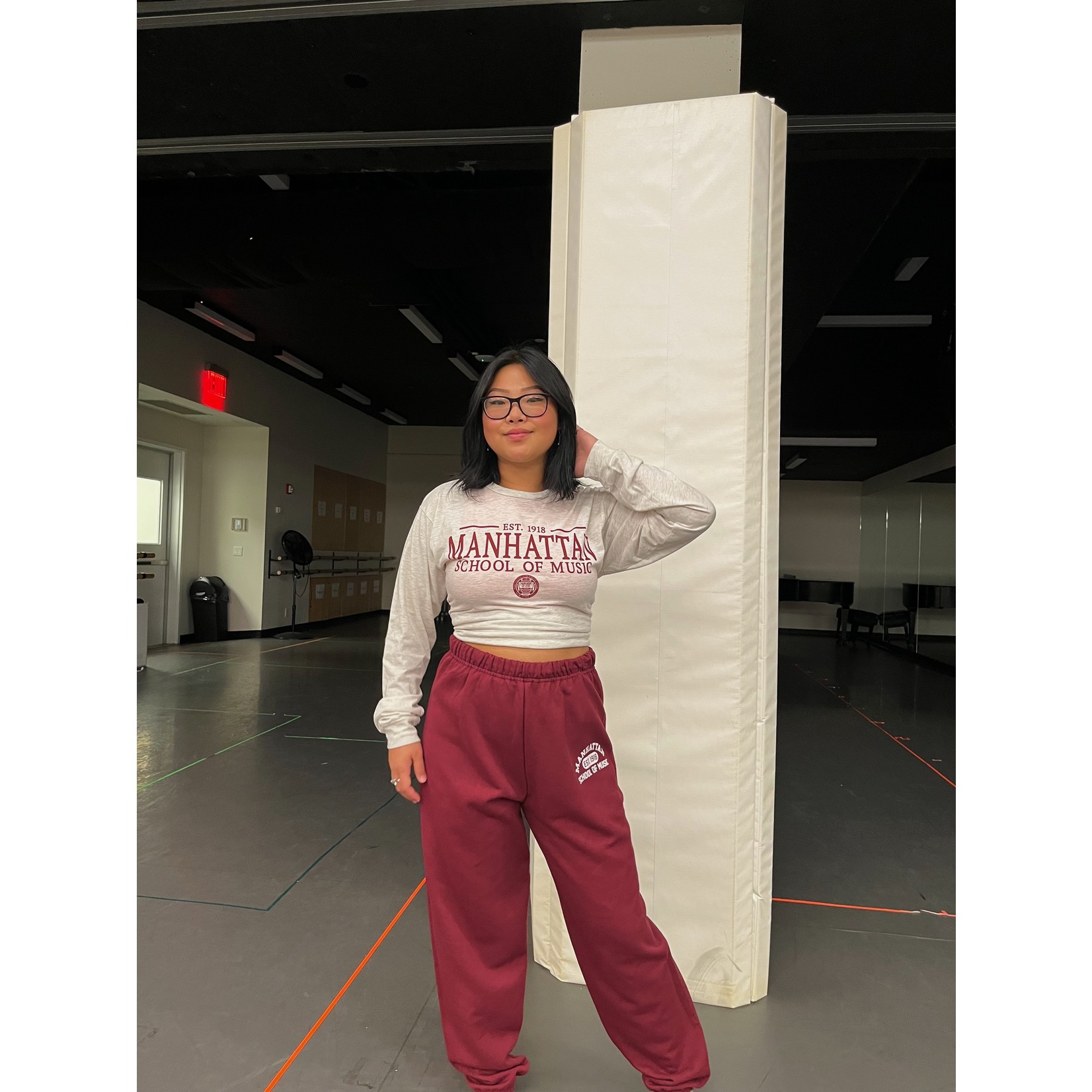 *CLEARANCE* Maroon MSM Sweatpants