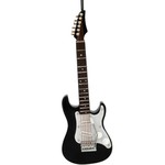 Black&White Electric Guitar Ornament