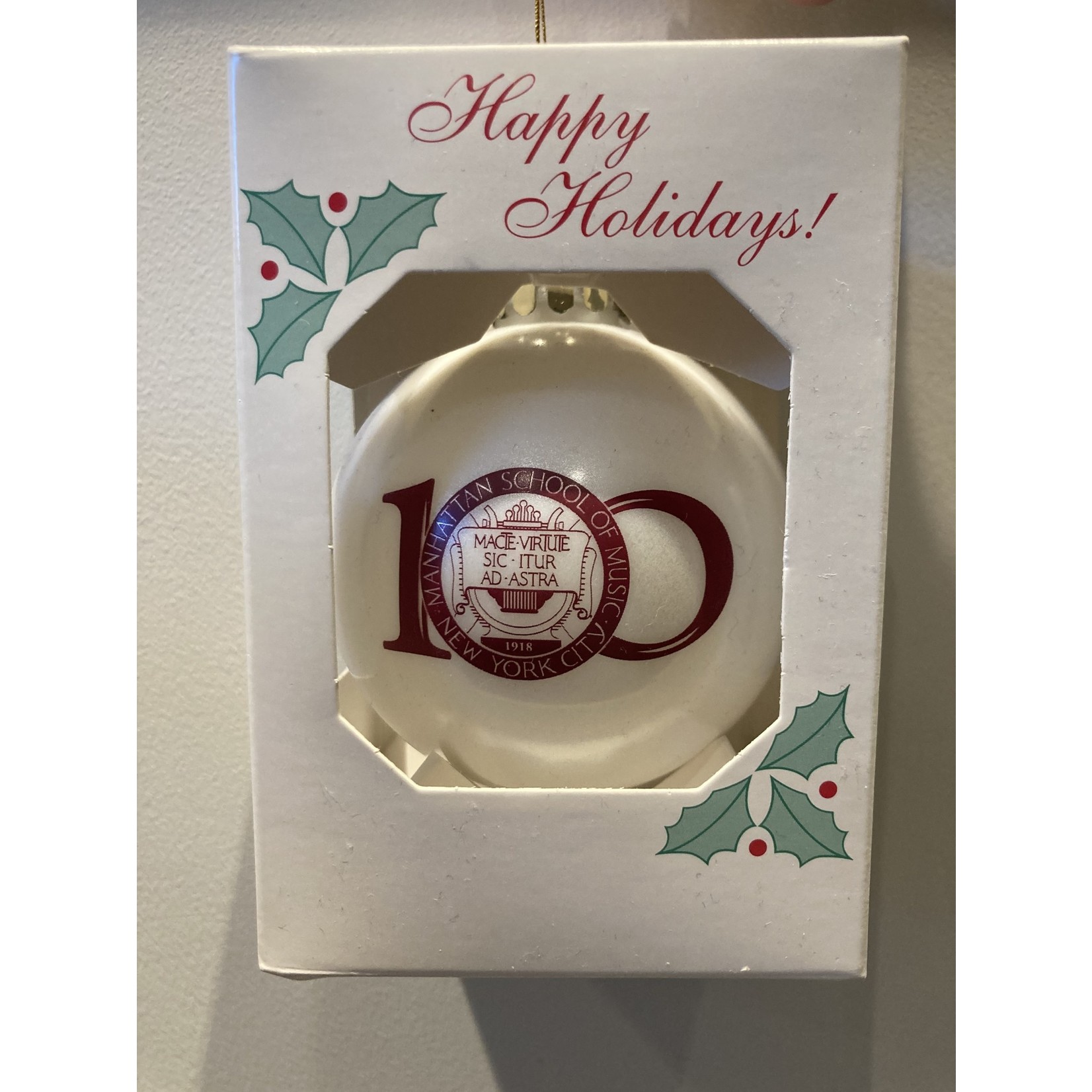 MCM MSM Centennial Ball Ornament