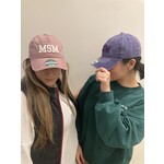Cap: MSM embroidered (Various colors)