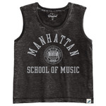 L2 Vintage Wash Black MSM Tank Top with Seal
