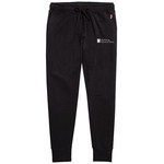 pants: slim cut black jogger (size up for unisex sizing)