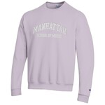 Sweatshirt: MSM Embroidered Crew (Purple/Green)